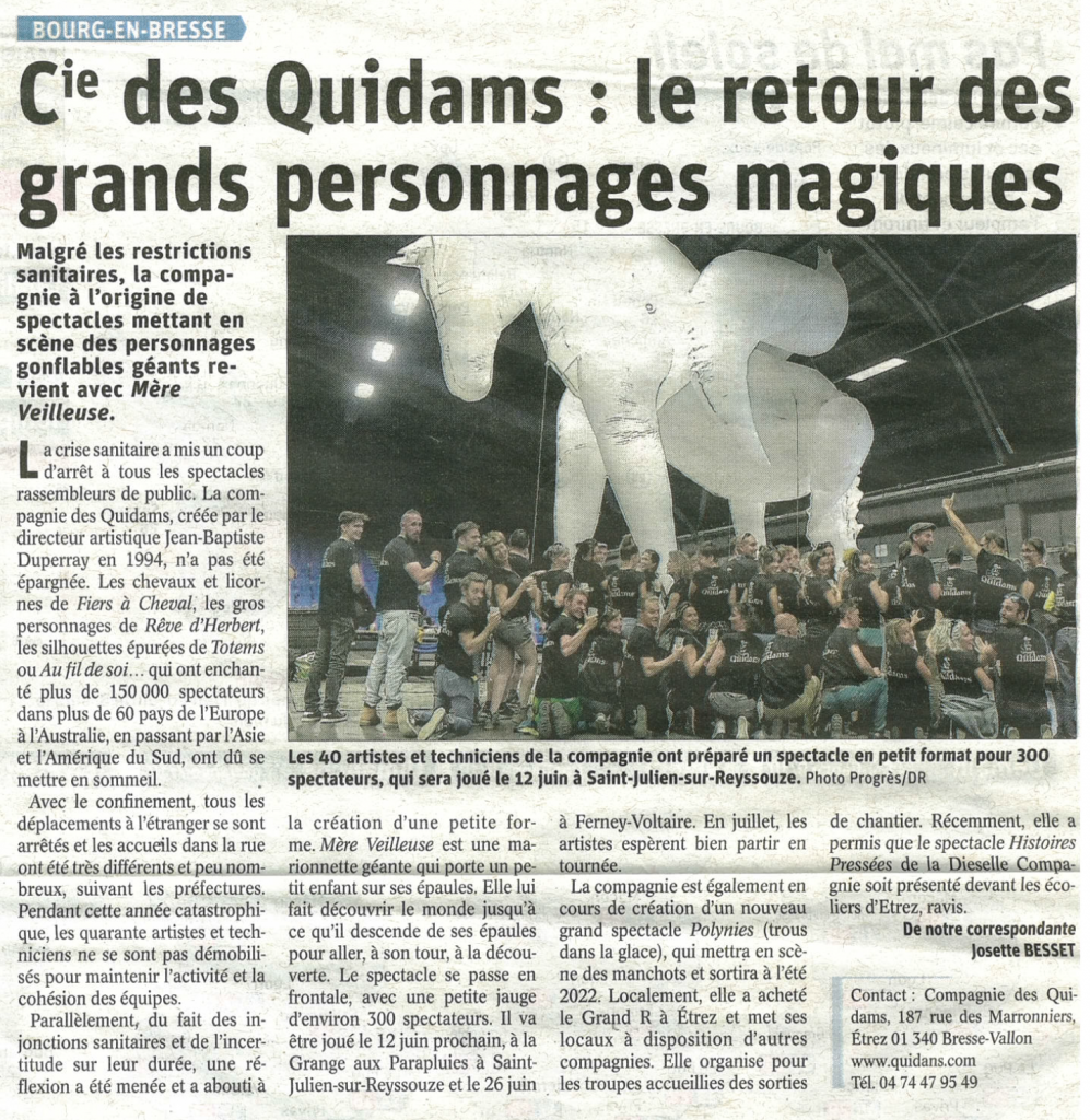 Article Le Progrès