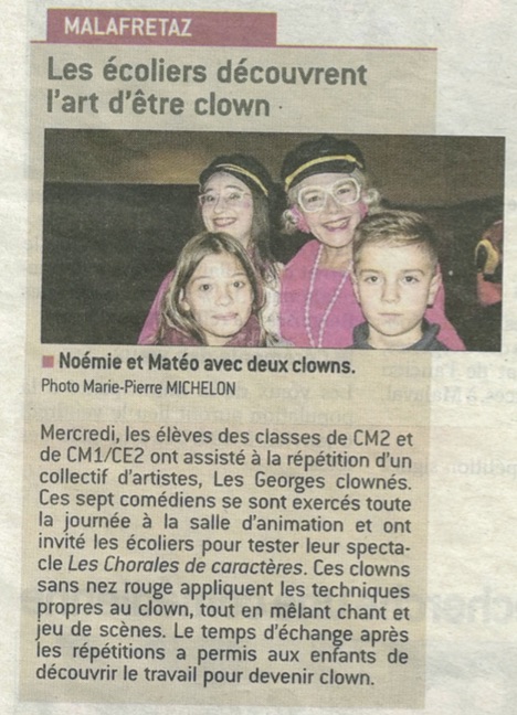 Les Georges Clownés Malafretaz